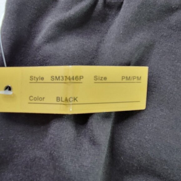 Melissa Paige Ponte Pants Size PM Double Lace Up Detail Pull On Black 29X29 - Picture 5 of 12